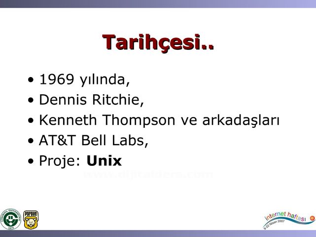 A&ccedil;ık Kaynak Tarih&ccedil;esi