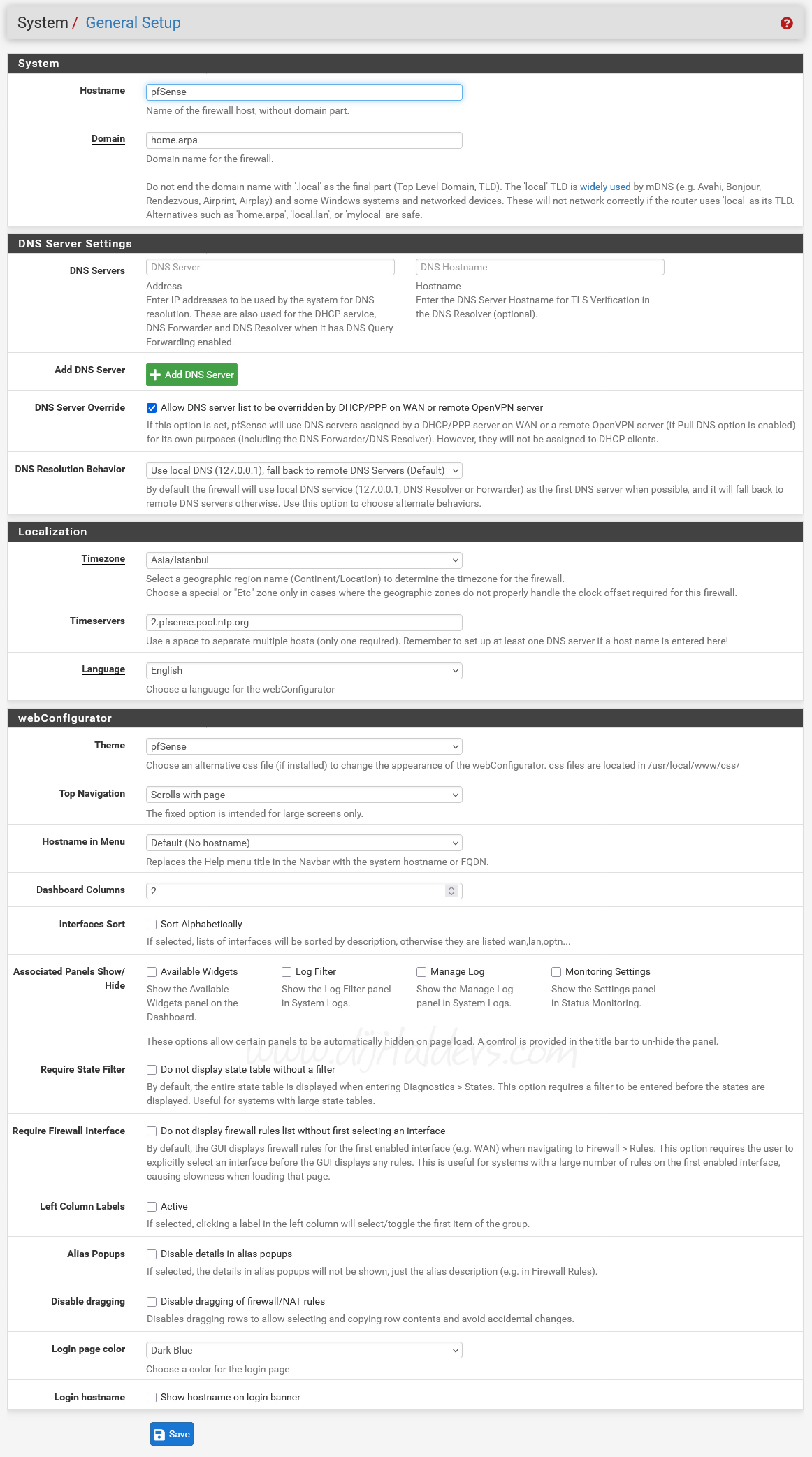 pfSense Sertifika Korumalı Ayarlar (MEB Hattında da çalışmakta)